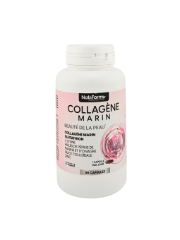 NAT&FORM Collagène Marin Beauté de la Peau Boite de 90 Capsules
