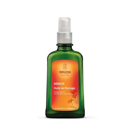 Weleda huile de massage à l'arnica flacon 100ml