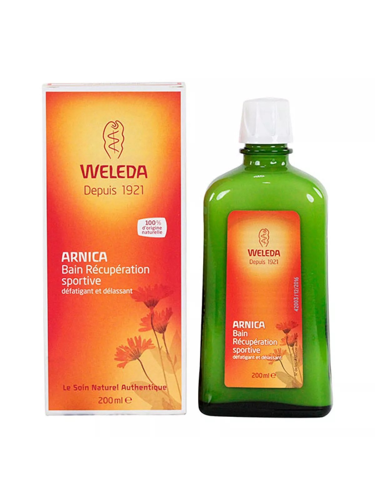 Weleda bain de récupération sportive à l'arnica 200ml