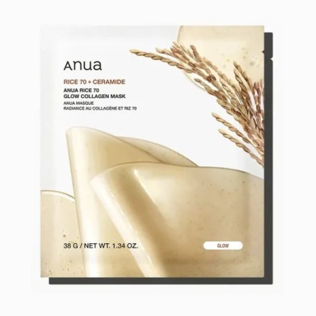 ANUA Rice 70 Glow Collagen Mask
