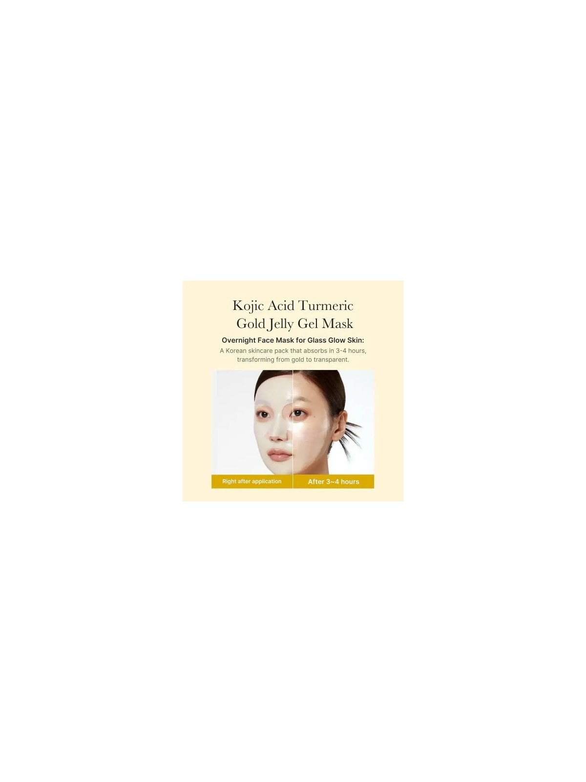 MEDICUBE Kojic Acide Turmeric Mask