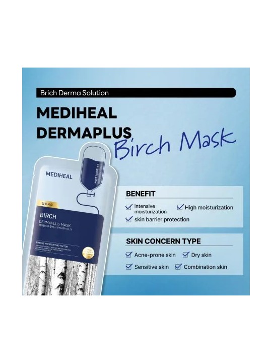MEDIHEAL Dermaplus Birch Mask