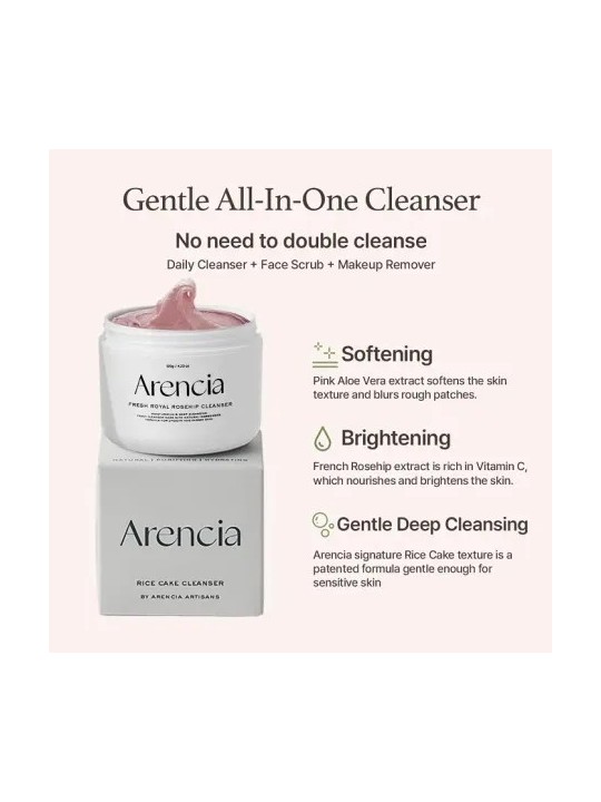 ARENCIA Royal Rosehip Cleanser 120G
