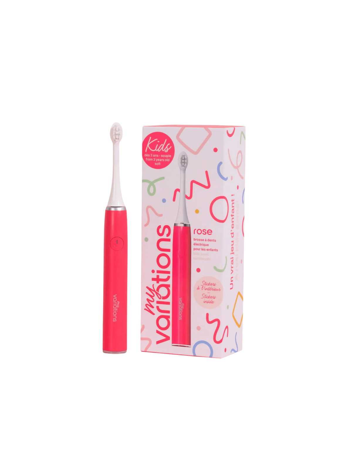 MY VARIATIONS Brosse à dents électrique Enfant Rose