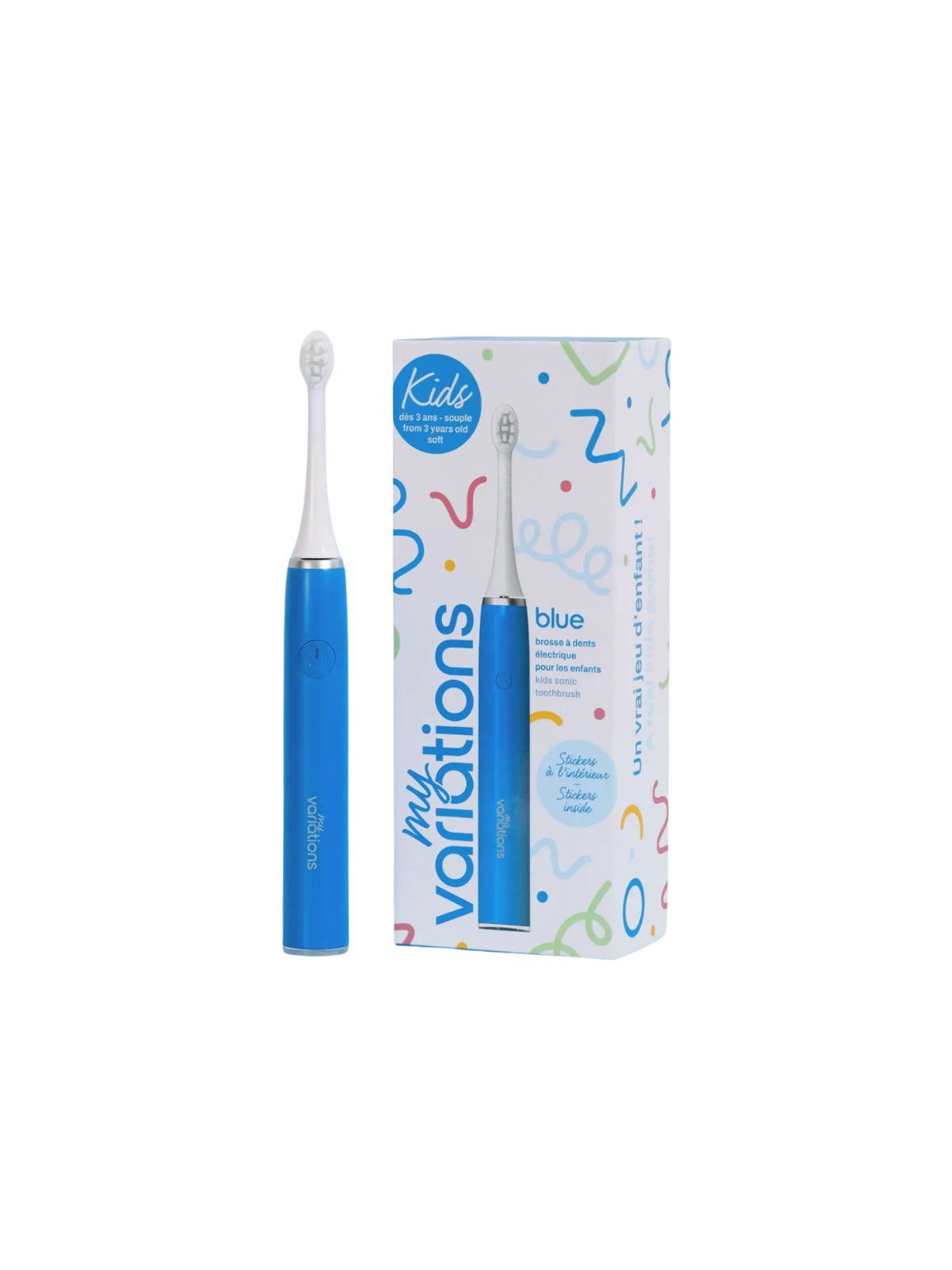 MY VARIATIONS Brosse à dents électrique Enfant Bleu