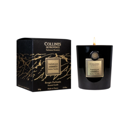 COLLINES DE PROVENCE Bougie Parfumée Vanille Ambrée