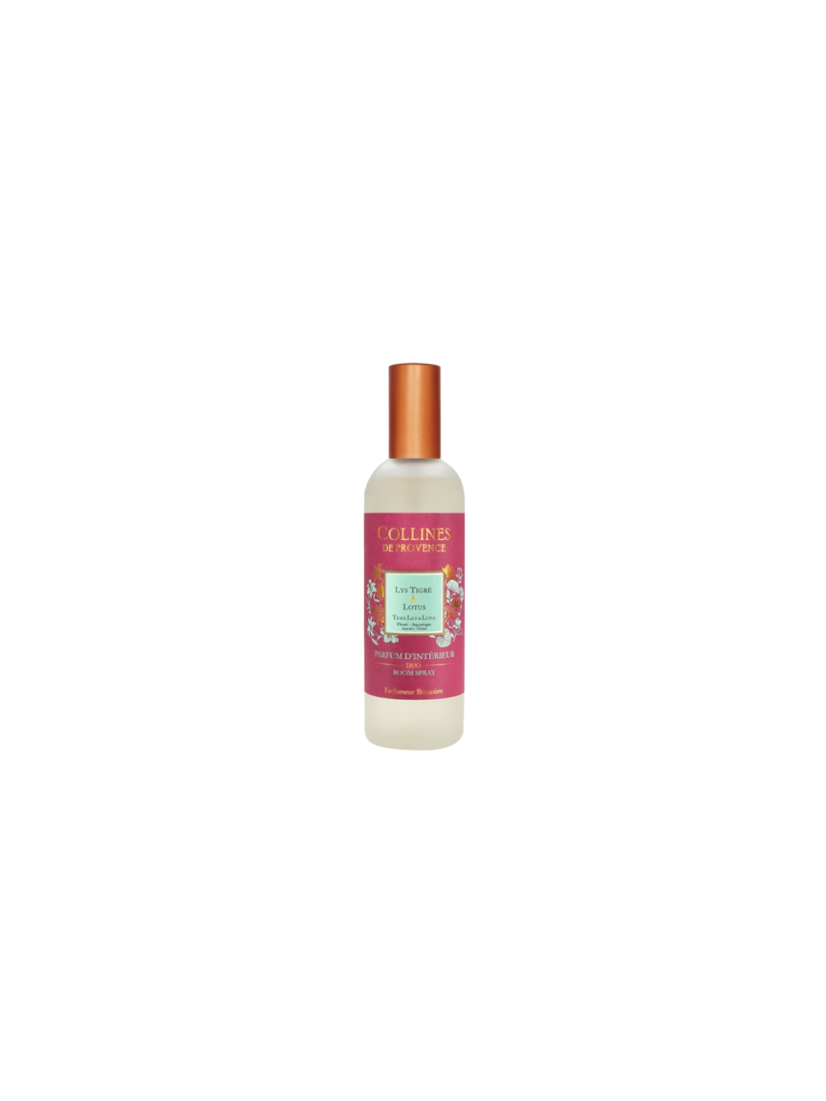 COLLINES DE PROVENCE Parfum d'Intérieur Lys Tigré & Lotus 100ml