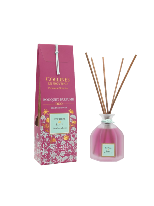 COLLINES DE PROVENCE Bouquet Parfumé Lys Tigré & Lotus