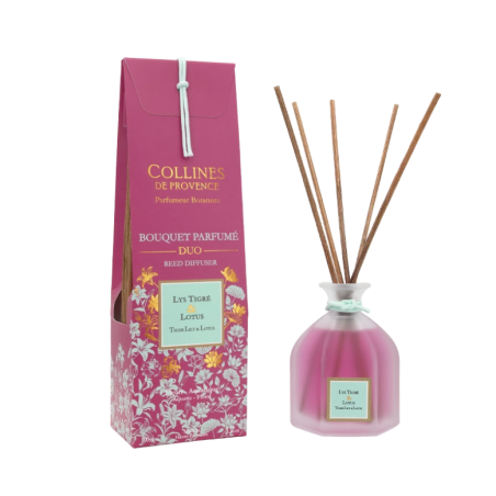 COLLINES DE PROVENCE Bouquet Parfumé Lys Tigré & Lotus