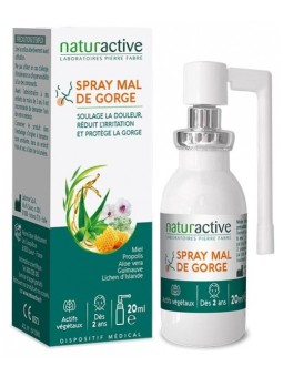 NATURACTIVE Spray Mal de Gorge 20 ml