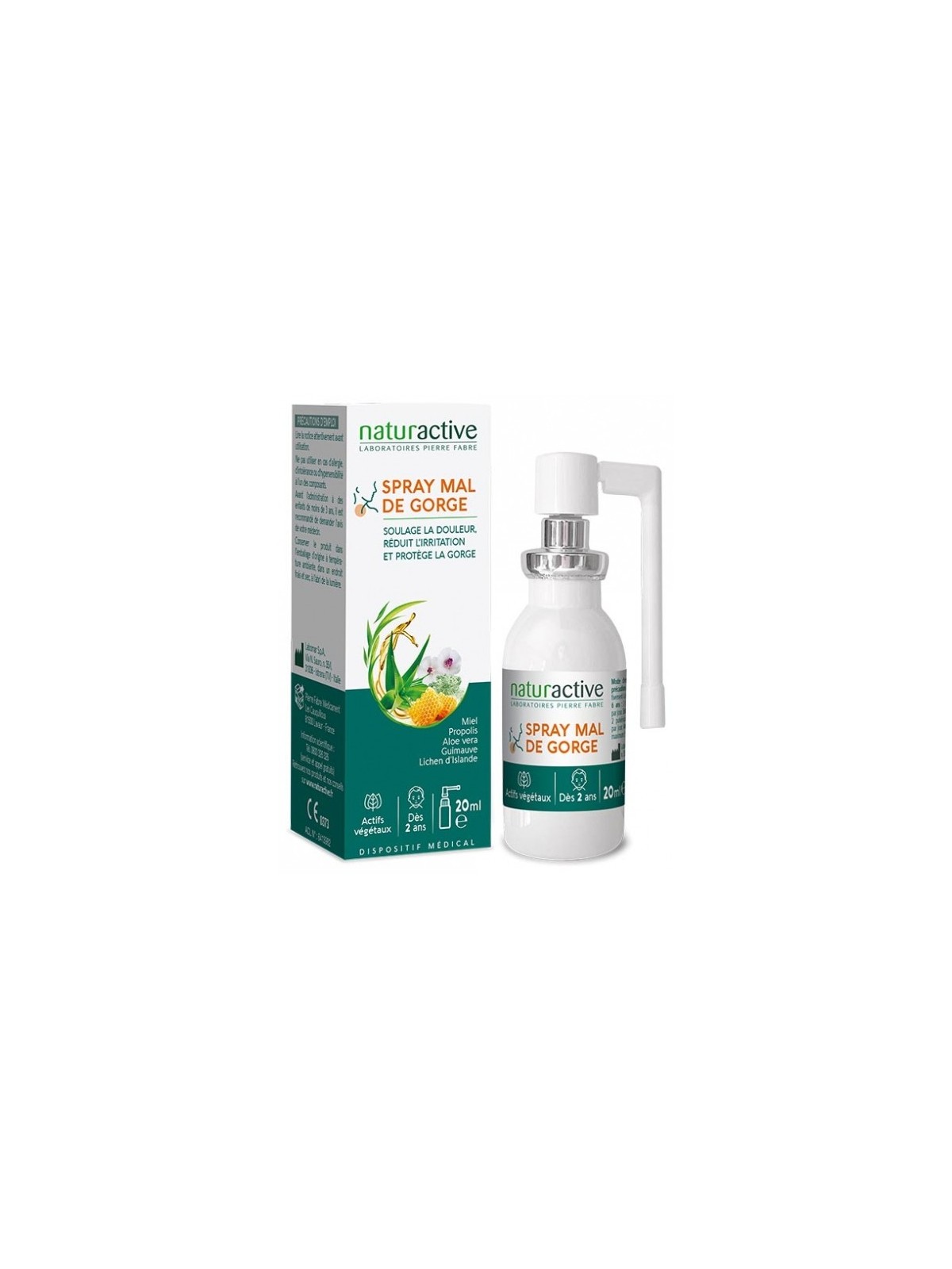 NATURACTIVE Spray Mal de Gorge 20 ml
