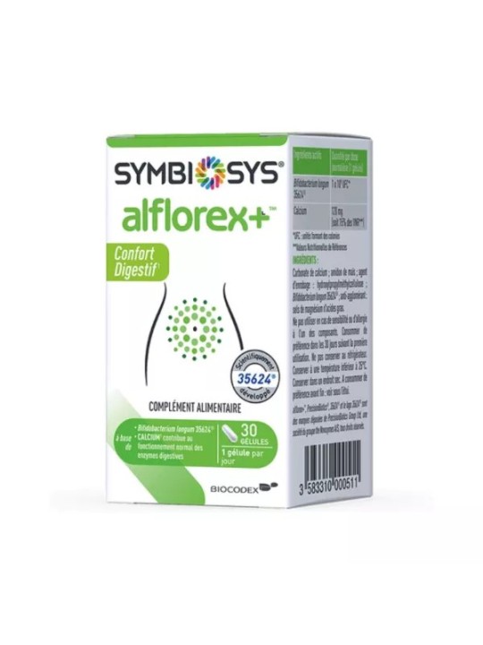 SYMBIOSYS Aflorex+ Confort Digestif Boite de 30 gélules