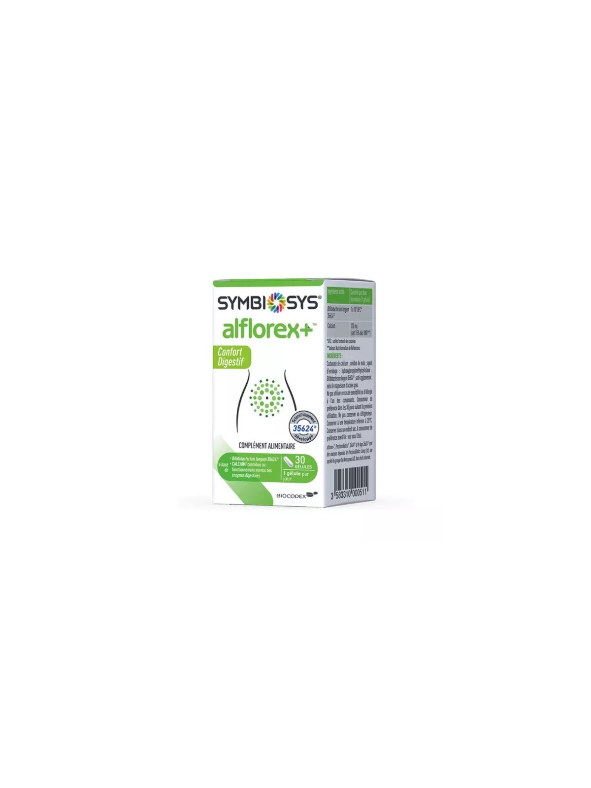 SYMBIOSYS Aflorex+ Confort Digestif Boite de 30 gélules