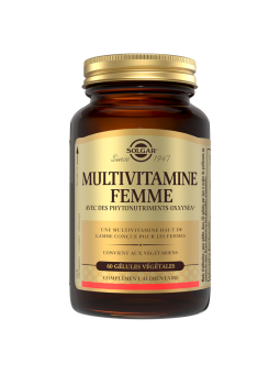 SOLGAR Multi Vitamine Femme Boite de 60 Gélules