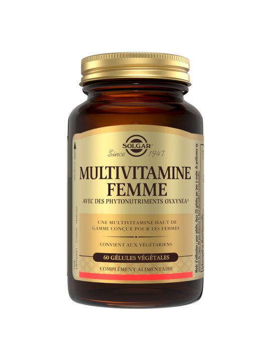 SOLGAR Multi Vitamine Femme Boite de 60 Gélules