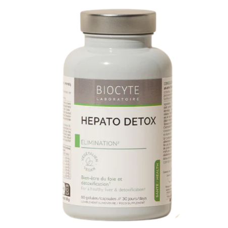 BIOCYTE Hepato Detox Boite de 60 gélules