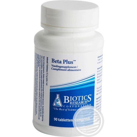 BIOTICS RESEARCH Beta Plus Comprimés boite de 90