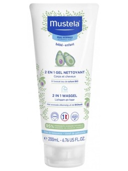 MUSTELA Gel Nettoyant Corp et Cheveux 200ml
