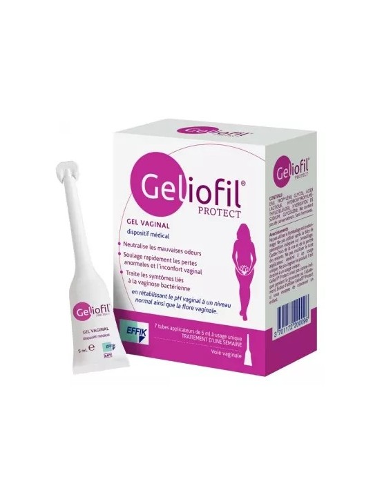 GELIOFIL Protect Gel Vaginal Boîte de 7 tubes de 5ML