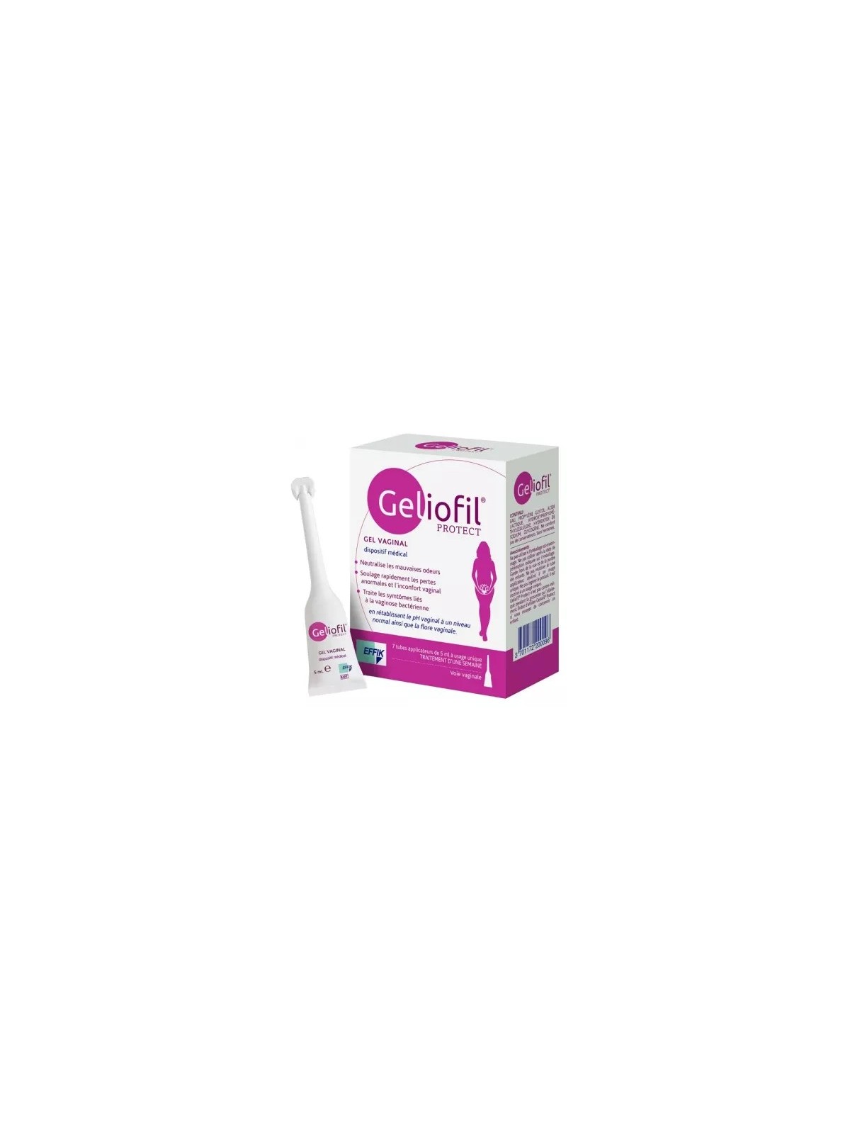 GELIOFIL Protect Gel Vaginal Boîte de 7 tubes de 5ML