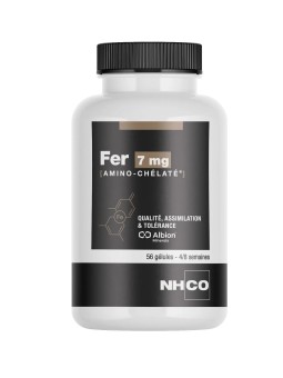 NHCO Fer 7 mg Boite de 56 gélules