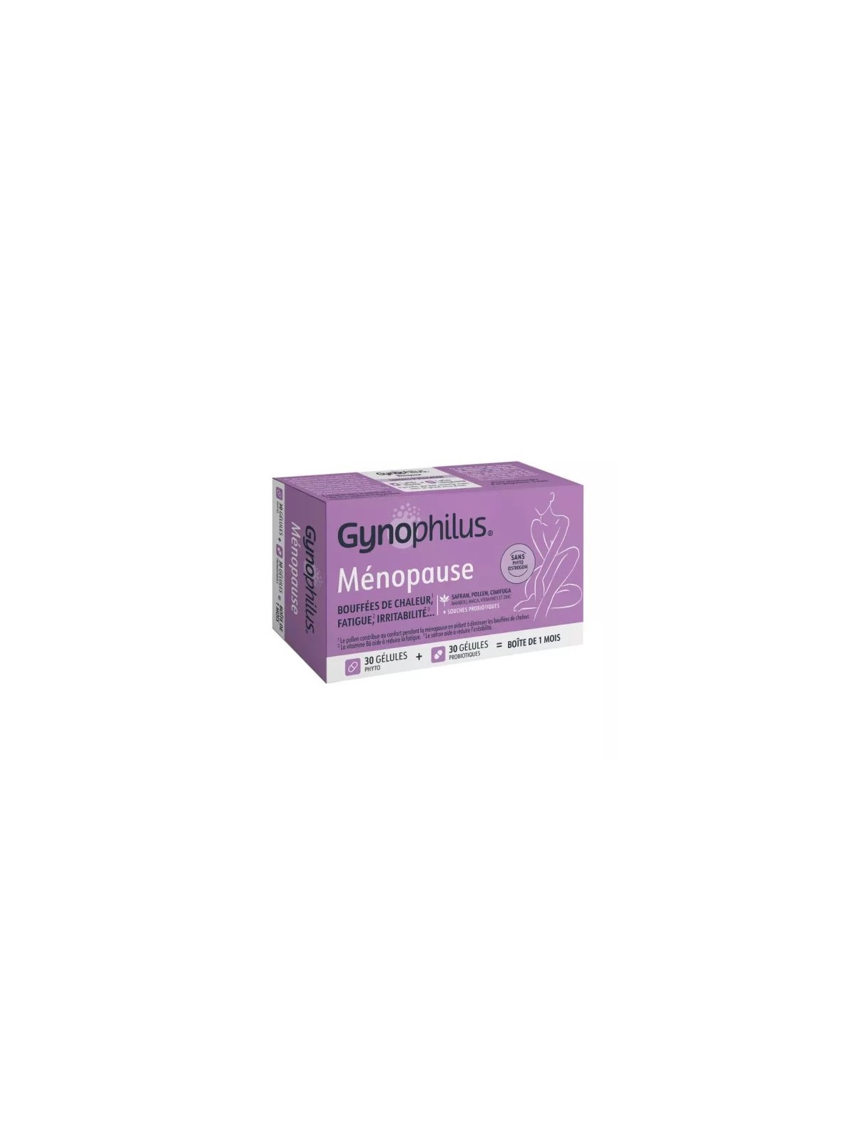 IMMUBIO Gynophilus Ménopause boite de 60 gélules