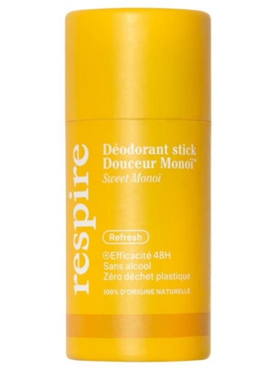 RESPIRE Déodorant Stick Douceur Monoï 50g