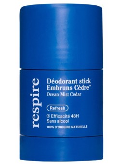 RESPIRE Déodorant Stick Embruns Cèdre 50 g