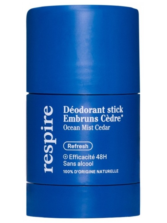 RESPIRE Déodorant Stick Embruns Cèdre 50 g