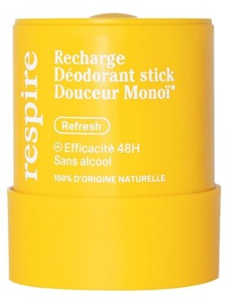 RESPIRE Recharge Déodorant Stick Douceur Monoï 50g