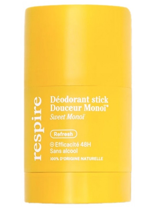 RESPIRE Déodorant Stick Douceur Monoï 50 g