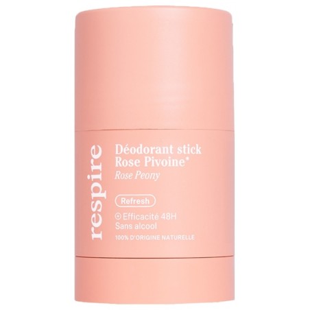 RESPIRE Déodorant Stick Rose Pivoine 50 g