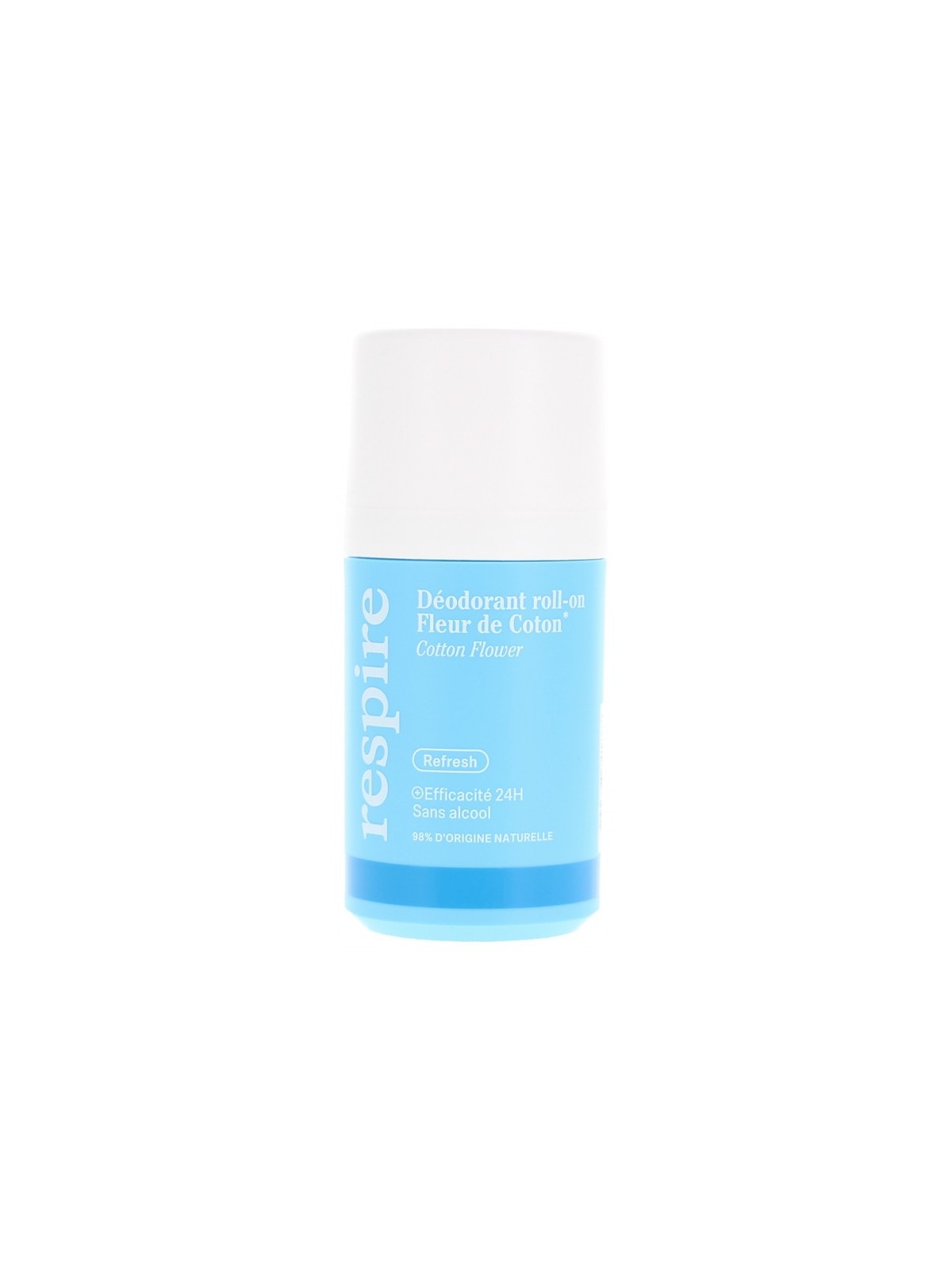 RESPIRE Déodorant Roll-On Fleur de Coton 50 ml