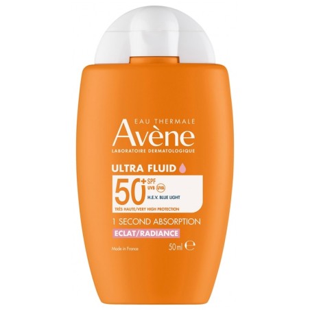AVENE Solaire Ultra Fluid Éclat SPF50+ 50 ml