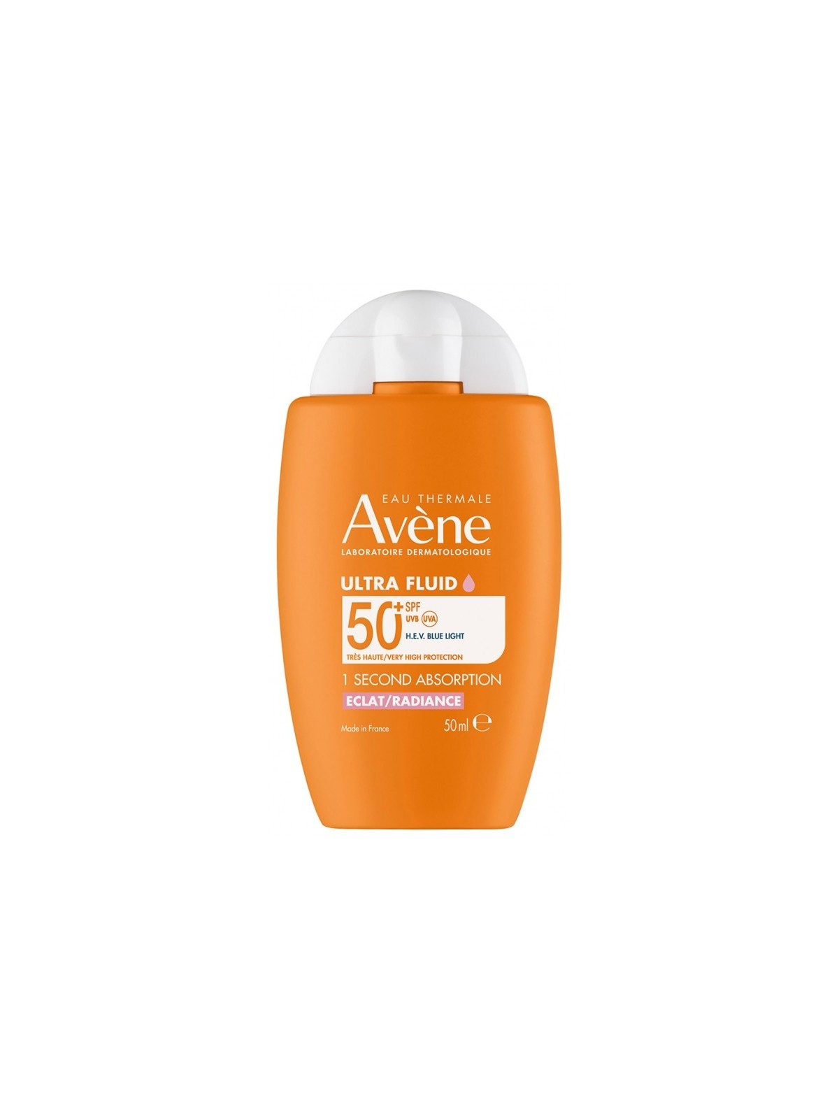 AVENE Solaire Ultra Fluid Éclat SPF50+ 50 ml