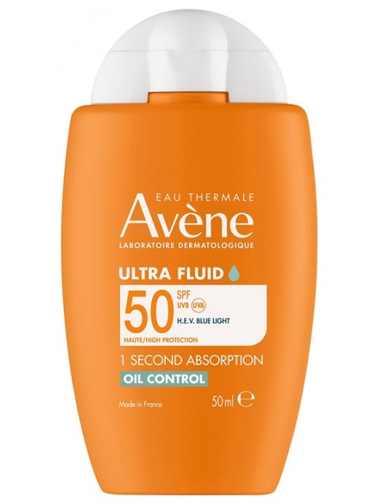 AVENE Solaire Ultra Fluide Oil Control SPF50 50 ml