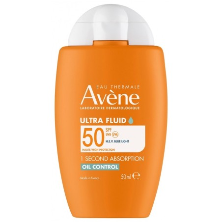 AVENE Solaire Ultra Fluide Oil Control SPF50 50 ml