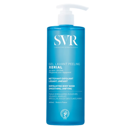 SVR XERIAL Gel Lavant Peeling 400ml