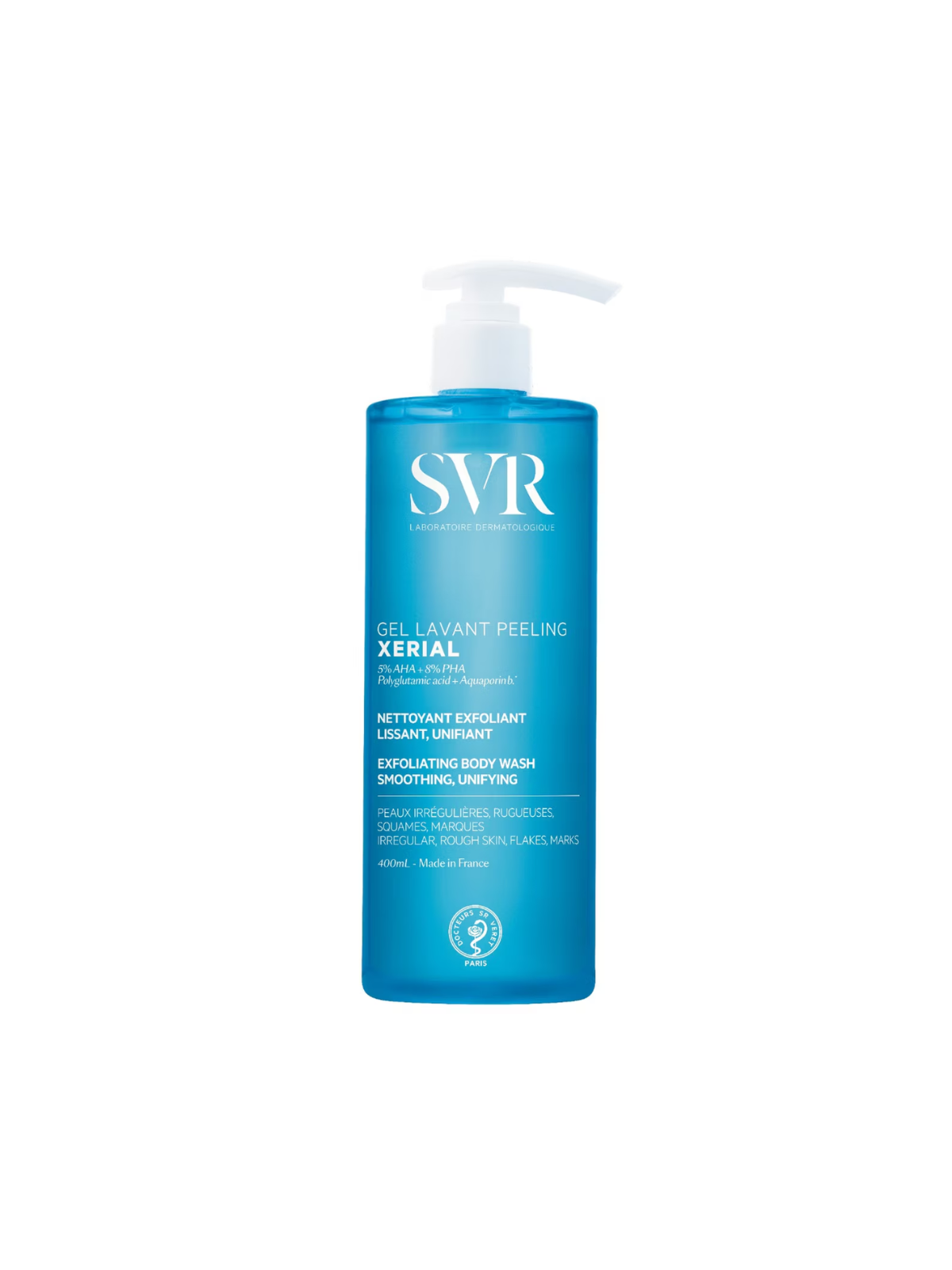 SVR XERIAL Gel Lavant Peeling 400ml