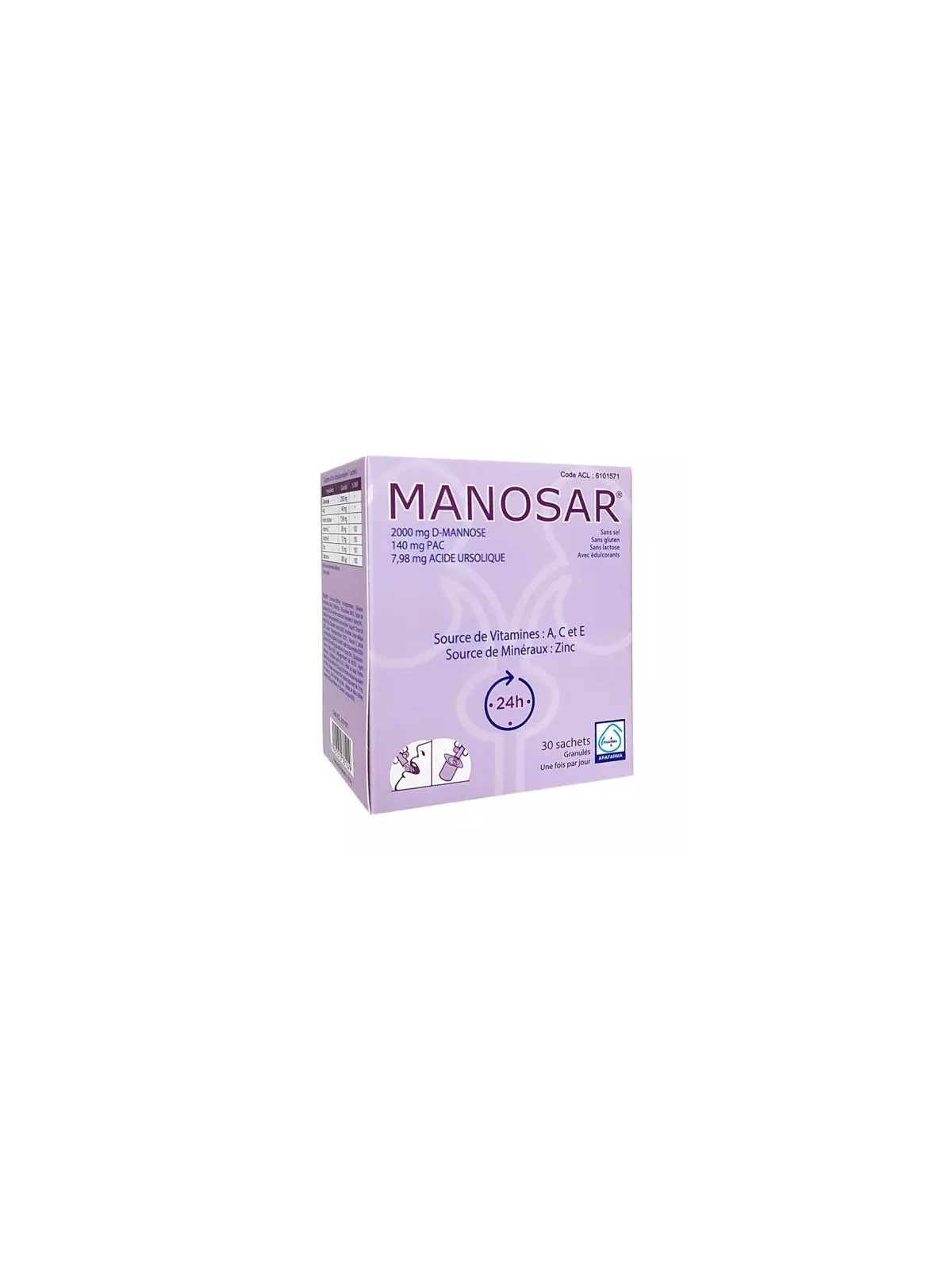 MANOSAR Boite De 30 Sachets