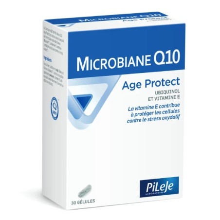PILEJE Microbiane Q10 Age Protect Boite de 30 gélules