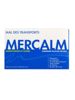 Mercalm 15 comprimés | Nom de la Pharmacie en variable