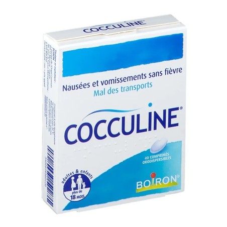 Boiron Cocculine 40 comprimés | Nom de la Pharmacie en variable