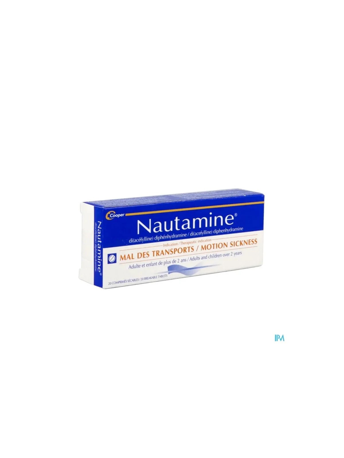 Nautamine 90mg 20 comprimés | Nom de la Pharmacie en variable