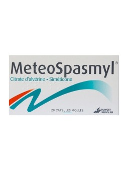 MeteoSpasmyl 20 capsules molles | Nom de la Pharmacie en variable