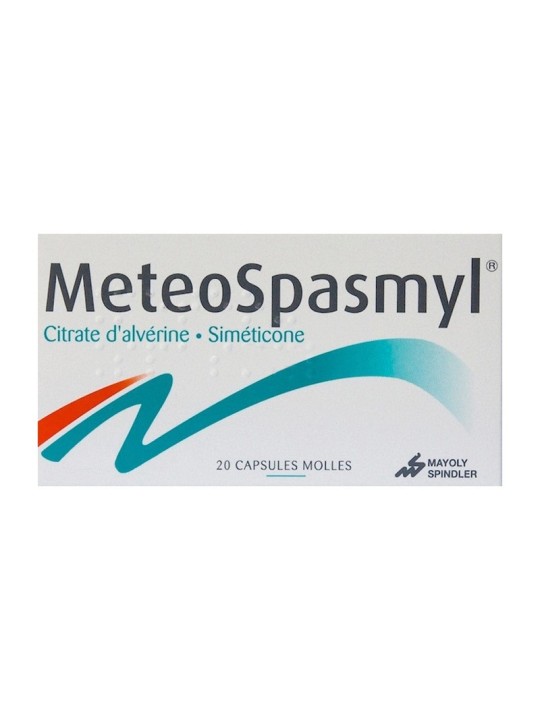 MeteoSpasmyl 20 capsules molles | Nom de la Pharmacie en variable
