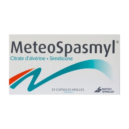 MeteoSpasmyl 20 capsules molles | Nom de la Pharmacie en variable