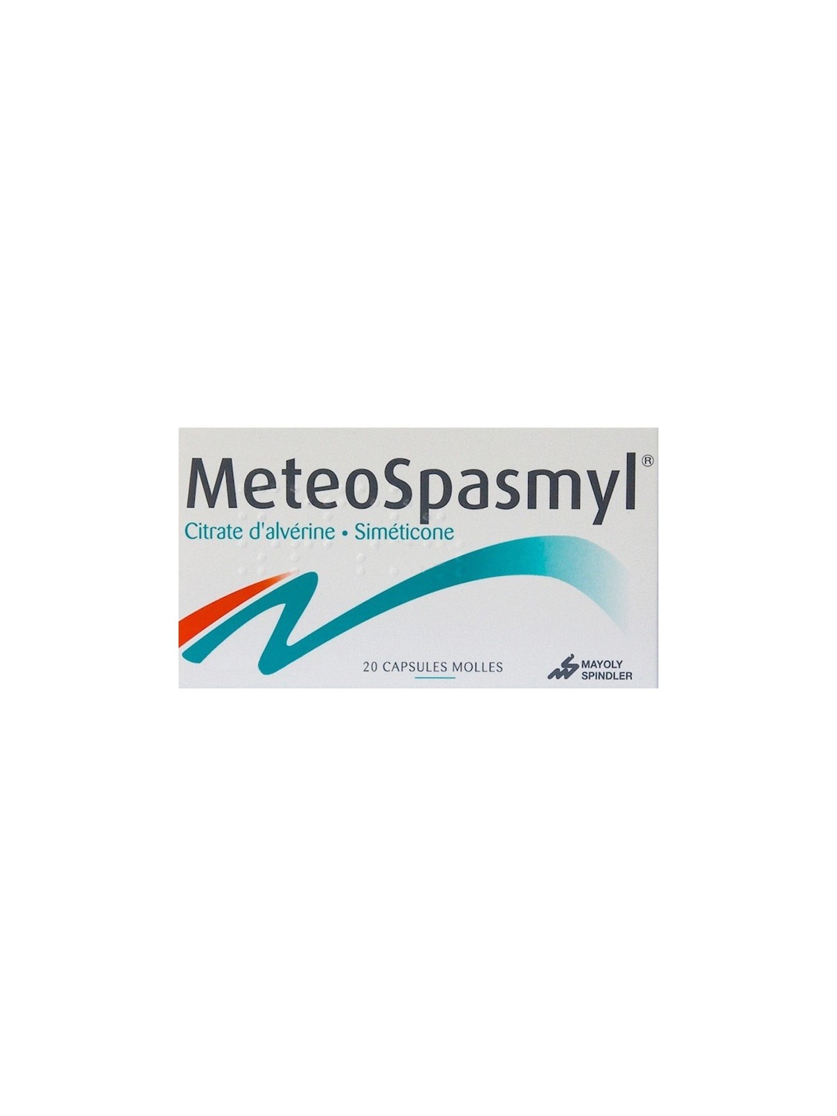 MeteoSpasmyl 20 capsules molles | Nom de la Pharmacie en variable
