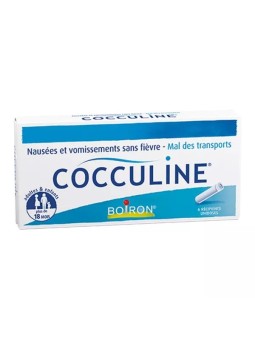 Boiron Cocculine 6 Récipients Unidoses | Nom de la Pharmacie en...