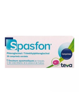 Spasfon 30 comprimés enrobés | Nom de la Pharmacie en variable